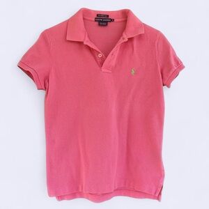 Ralph Lauren ‘The Skinny Polo’ in Watermelon Pink 🍉